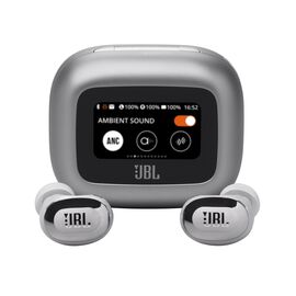 JBL Live Buds 3 - Silver - True wireless noise-cancelling bud-type earbuds - Hero